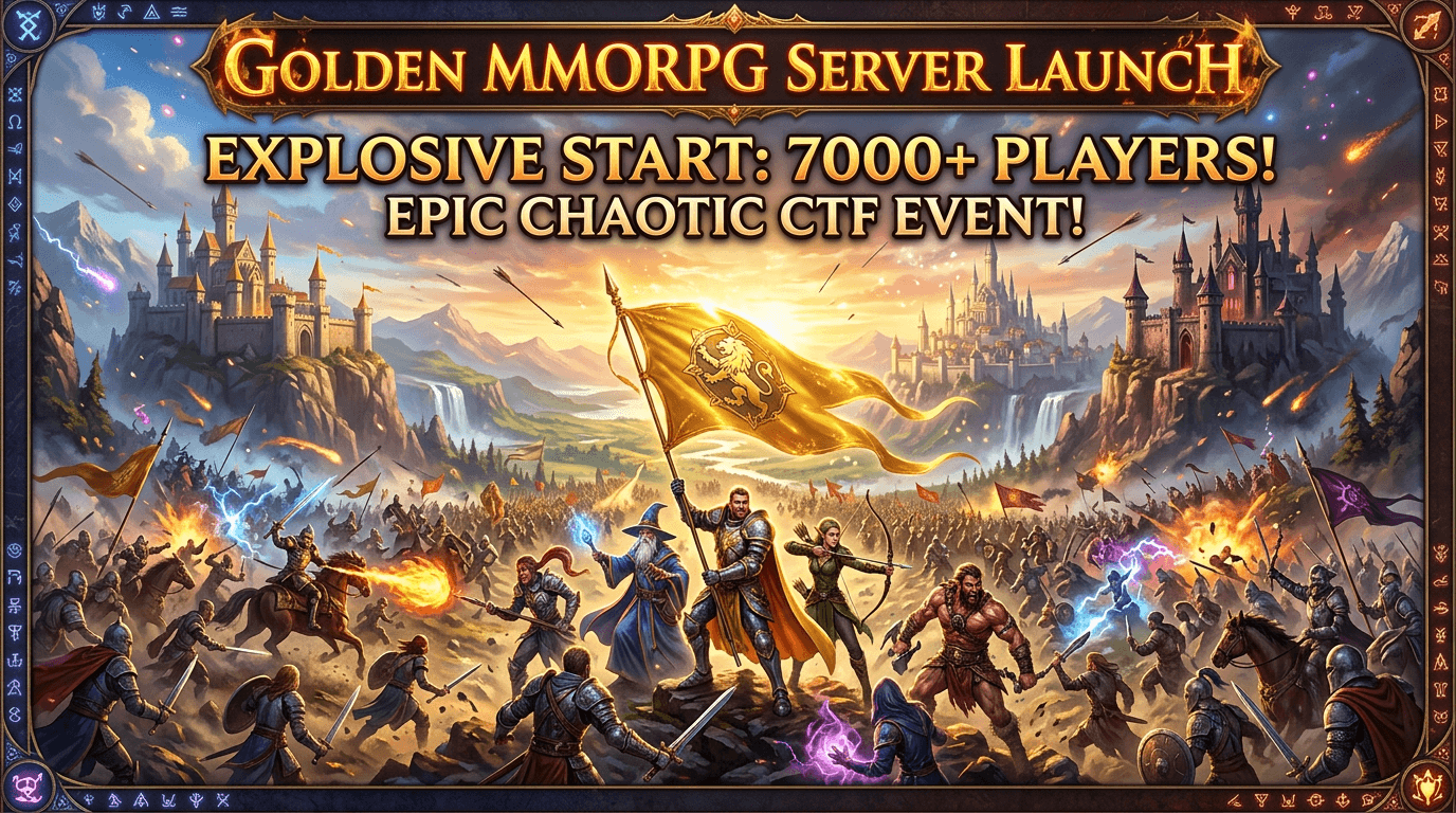 Golden Online Silkroad Server Launch