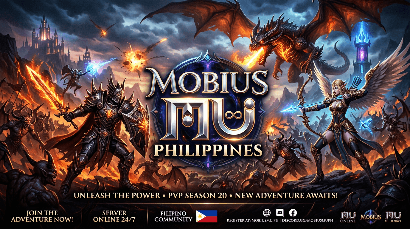 Mobius Mu Philippines Level 400 PvP Event Banner
