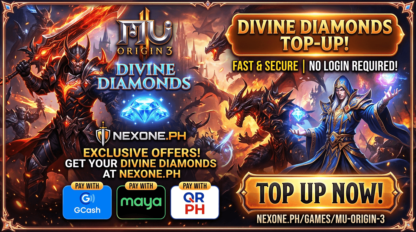 MU Origin 3 Divine Diamonds Top Up Service