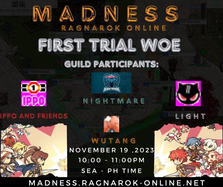 Madness Ragnarok Online - OFFICIALLY OPEN NOVEMBER 12