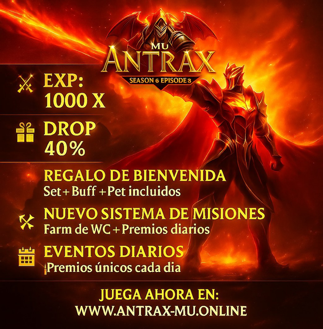 Antrax-Mu S6 info Antrax-Mu S6 info